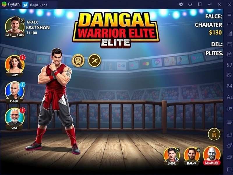 Dangal Warrior Elite character selection screen